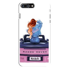Чехол с печатью для iPhone 8 Plus - (Мода) (AlphaPrint) (На машине)