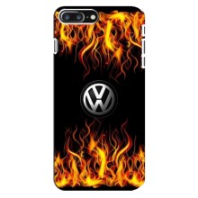 Чехол "Фольксваген" для iPhone 8 Plus – Огненный Лого