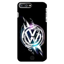 Чохол "Фольксваген" для iPhone 8 Plus (Volkswagen на чорному)