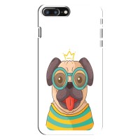 Бампер для iPhone 8 Plus с картинкой "Песики" – Собака Король
