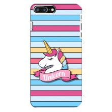 Чохол для Еппл 8 Плюс - (Єдинорожки - Новинки) (AlphaPrint) (Unicorn)