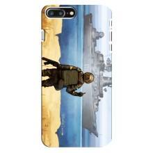 Чехол с принтом (Русский корабль...) для Айфон 8 Плюс (AlphaPrint) – Русский корабль