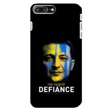 Чехол для iPhone 8 Plus (AlphaPrint - с принтом Зеленского) – В. Зеленский