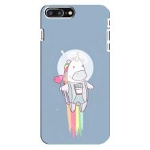 Чохол Unicorn на iPhone 8 Plus (Єдинорог космонавт)