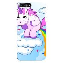 Чохол Unicorn на iPhone 8 Plus (Веселка Єдиноріга)