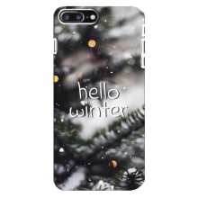 Новорічні, Святкові Чохли для iPhone 8 Plus - 2024 год (Hello winter)