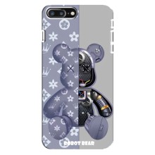 Силиконовый чехол для iPhone 8 Plus (Медведь Louis Vuitton)