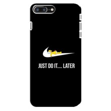 Силиконовый Чехол на iPhone 8 Plus с картинкой Nike (Later)
