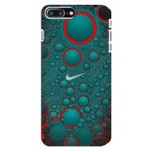 Силиконовый Чехол на iPhone 8 Plus с картинкой Nike (Найк зеленый)