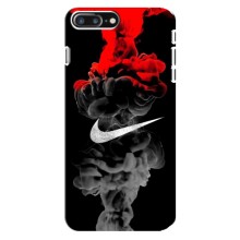 Силіконовый Чохол на iPhone 8 Plus з картинкою НАЙК (Nike дим)