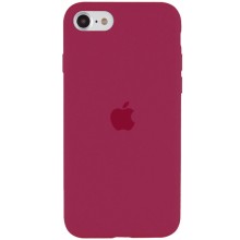Чехол Silicone Case Full Protective (AA) для Apple iPhone SE (2020) – Красный