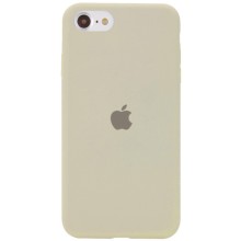 Чехол Silicone Case Full Protective (AA) для Apple iPhone SE (2020) – Бежевый