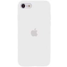 Чехол Silicone Case Full Protective (AA) для Apple iPhone SE (2020) – Белый