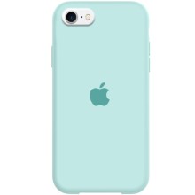 Чехол Silicone Case Full Protective (AA) для Apple iPhone SE (2020) – Бирюзовый