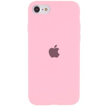 Чохол Silicone Case Full Protective (AA) для Apple iPhone SE (2020) (Рожевий)