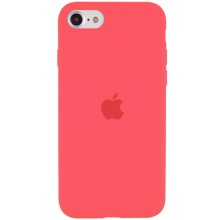 Чехол Silicone Case Full Protective (AA) для Apple iPhone SE (2020) (Арбузный)