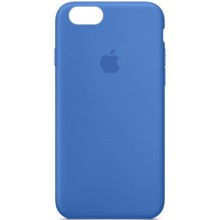 Чехол Silicone Case Full Protective (AA) для Apple iPhone SE (2020) (Синий)