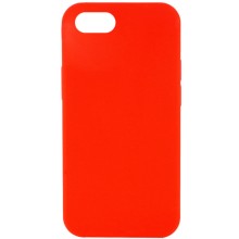 Чехол Silicone Case Full Protective (AA) NO LOGO для Apple iPhone SE (2020) (Красный)