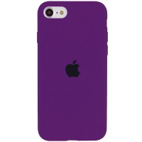 Чохол Silicone Case Full Protective (AA) для Apple iPhone SE (2020) – Фіолетовий