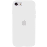 Чехол Silicone Case Full Protective (AA) для Apple iPhone SE (2020) – Белый