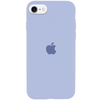 Чохол Silicone Case Full Protective (AA) для Apple iPhone SE (2020) – Блакитний