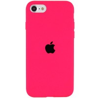 Чохол Silicone Case Full Protective (AA) для Apple iPhone SE (2020) – Рожевий