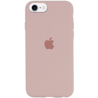 Чохол Silicone Case Full Protective (AA) для Apple iPhone SE (2020) – Рожевий