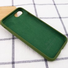 Чехол Silicone Case Full Protective (AA) для Apple iPhone SE (2020) – Зеленый