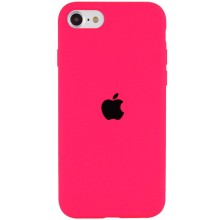 Чехол Silicone Case Full Protective (AA) для Apple iPhone SE (2020) – Розовый