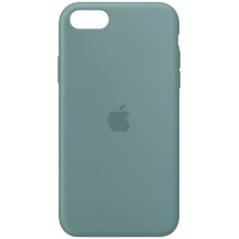 Чехол Silicone Case Full Protective (AA) для Apple iPhone SE (2020) – Зеленый