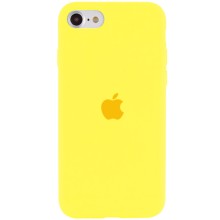 Чехол Silicone Case Full Protective (AA) для Apple iPhone SE (2020) – Желтый