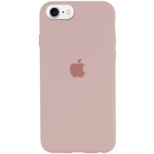 Чехол Silicone Case Full Protective (AA) для Apple iPhone SE (2020) – Розовый