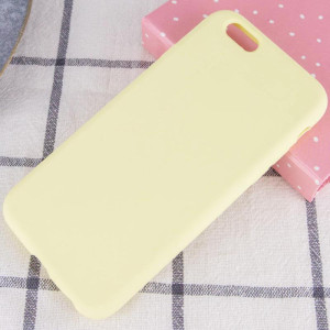 Чохол Silk Full Protective (AA) NO LOGO для Apple iPhone SE (2020) / 7 / 8 (4.7") – Жовтий