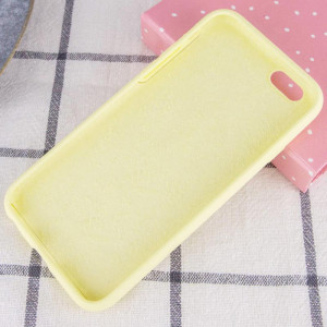Чохол Silk Full Protective (AA) NO LOGO для Apple iPhone SE (2020) / 7 / 8 (4.7") – Жовтий