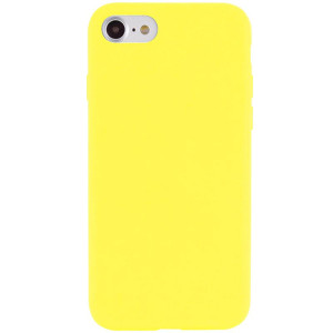 Чохол Silk Full Protective (AA) NO LOGO для Apple iPhone SE (2020) / 7 / 8 (4.7") – Жовтий
