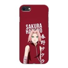 Чехлы Персонажи Аниме Наруто для iPhone SE (2020) (AlphaPrint) – Аниме Сакура