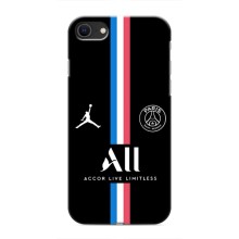 Чехлы PSG для iPhone SE (2020) (AlphaPrint) (футболка ПСЖ)