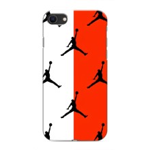 Чохли для iPhone SE (2020) - з картинкою JORDAN (AlphaPrint) (Лого Джордан)