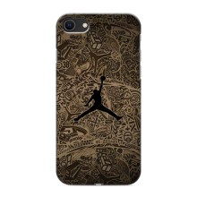 Чохли для iPhone SE (2020) - з картинкою JORDAN (AlphaPrint) (Logo Jordan)