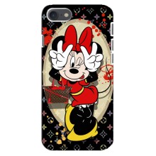 Чехол Disney Mouse iPhone SE (2020) (PREMIUMPrint) (Минни peace)