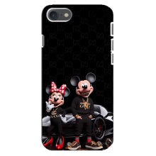 Чехол Disney Mouse iPhone SE (2020) (PREMIUMPrint) (Семья Маусов)