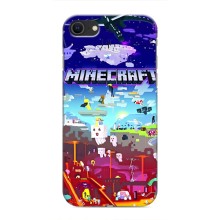 Чохол майнкрафт для iPhone SE (2020) (MINECRAFT)