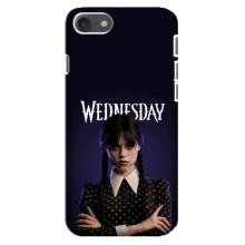 Силиконовый чехол с картинкой для iPhone SE (2020) – Wednesday