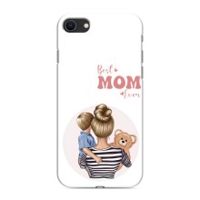 Чехлы для мамы на iPhone SE (2020) (Мама сына)