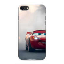 Силиконовый чехол Маквин для iPhone SE (2020) – Маквин на трасе