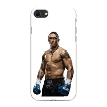 Чехол с картинкой Александр Усик для iPhone SE (2020) – Усик на белом