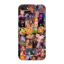 Чехол Рапунцель для iPhone SE (2020) (Рапунцель коллаж)