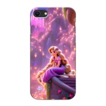 Чехол Рапунцель для iPhone SE (2020) (Рапунцель в замке)