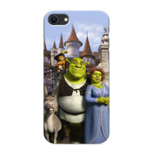 Чехол с мультфильмом Шрек на iPhone SE (2020)