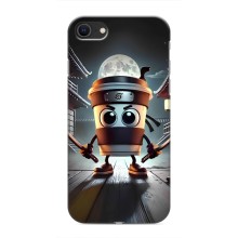 Чохол з мемом Тралалело тралала на iPhone SE (2020) (Капучіно асасіно)